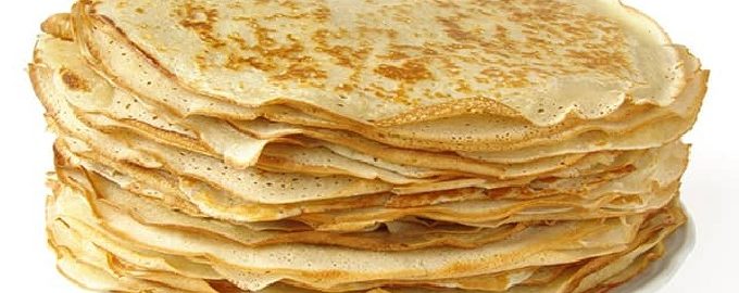 Crêpes au lait caillé