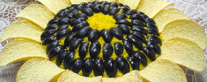 Salade de tournesol aux frites